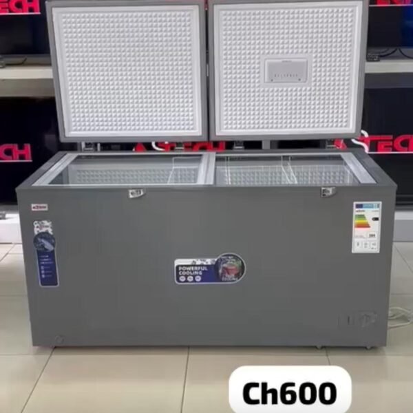 CONGÉLATEUR ASTECH 600L HORIZONTAL SILVER CH600GM