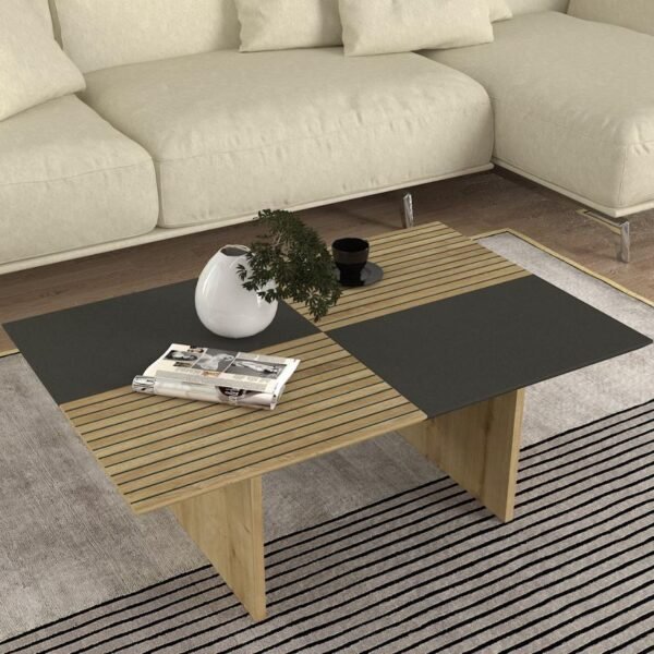 Table Basse en gris beige