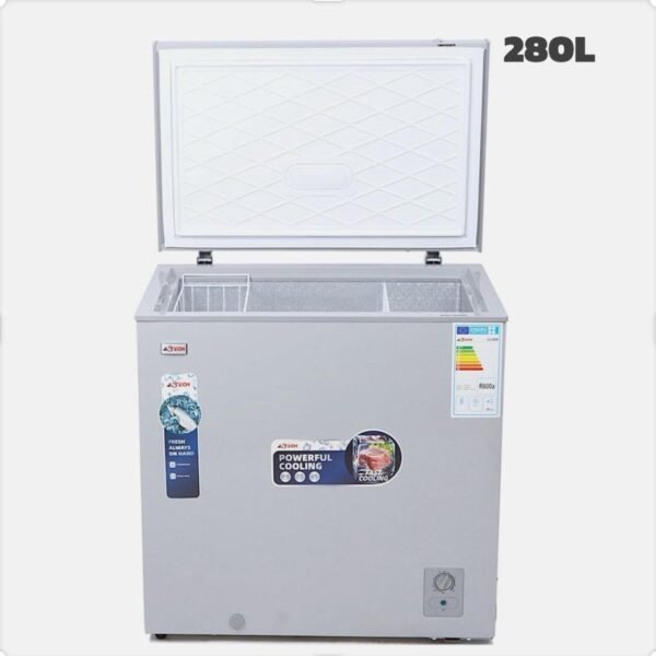 CONGÉLATEUR ASTECH 280L HORIZONTAL SILVER CH280W