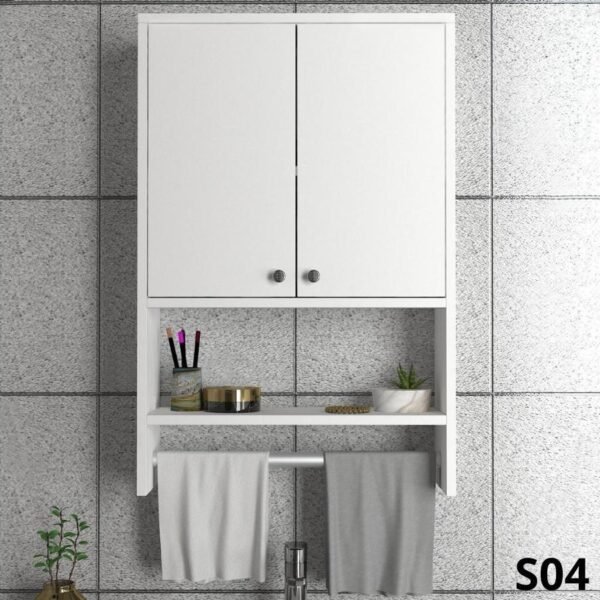 Meuble salle de bain avec des rangements