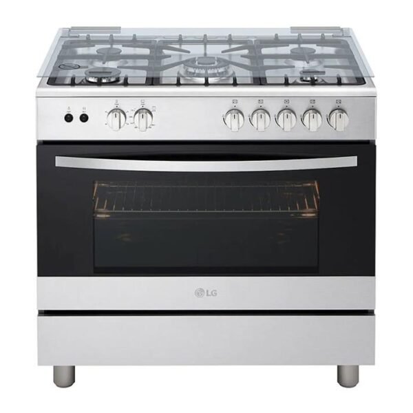CUISINIÈRE LG 5FEUX 90X60 SILVER FA415RMA