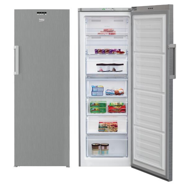 CONGÉLATEUR BEKO 7TIROIRS VERTICAL NOFROST RFNE320L24X