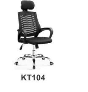 Chaise bureau pivotante confortable KT104