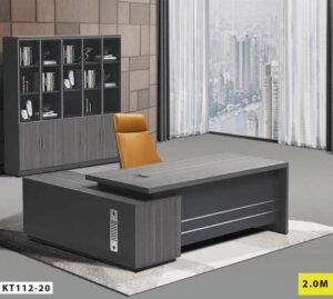 Ensemble table et rangement de bureau KT112-20