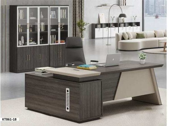 Table bureau directeur beige KT861-18