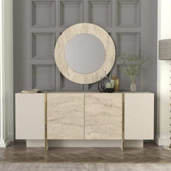 Buffet meuble salon avec rangements C805