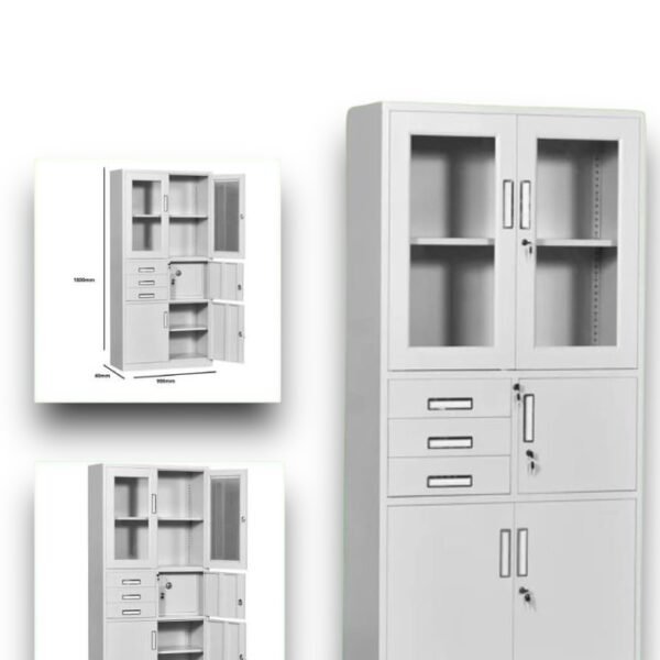 Armoire de rangement en métal