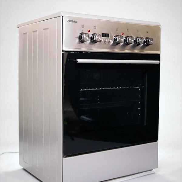 CUISINIÈRE TECHNOLUX INDUCTION 4FEUX ELECTRIQUE 60X60 SILVER TCX66FSXVTC