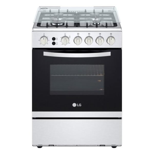 CUISINIÈRE LG 4FEUX 60X60 SILVER FA211RMA