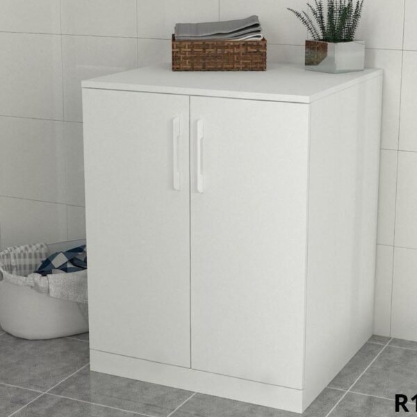 Meuble buanderie en blanc