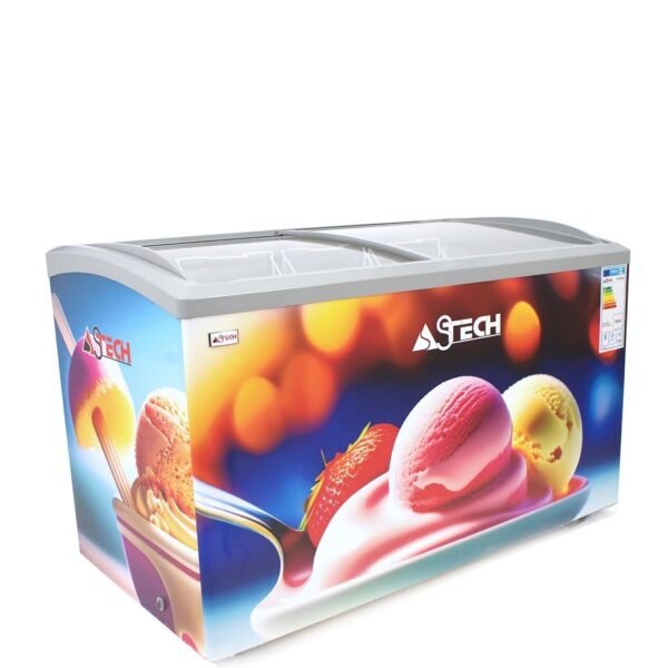 CONGÉLATEUR ASTECH HORIZONTAL 500 LITRES VITRINE FH500V