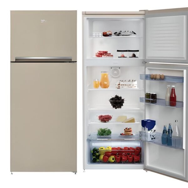 RÉFRIGERATEUR BEKO 2PORTES DEFROST BEIGE RDSE450K20B