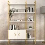 ÉTAGÈRE DE RANGEMENT R609 NLANC DORÉ