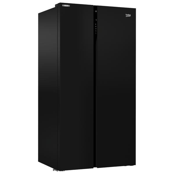 RÉFRIGERATEUR BEKO 640L SIDE BY SIDE NOIR INVERTER GN164020GB