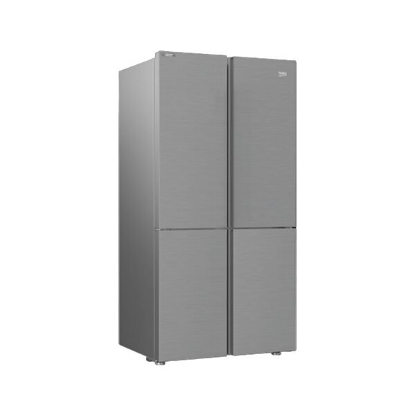 RÉFRIGERATEUR BEKO 600L SIDE BY SIDE 4PORTES GRIS INOX GN1406223PX