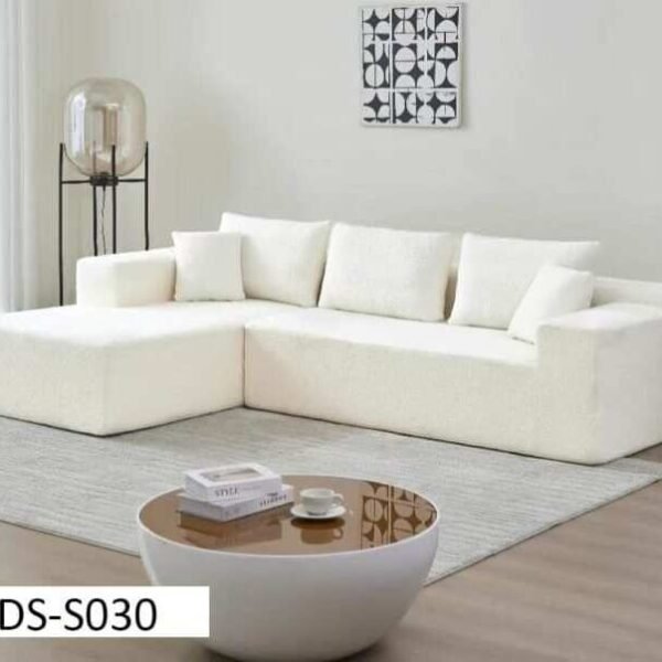 Canapé Angle 4Places Importé en Beige S030