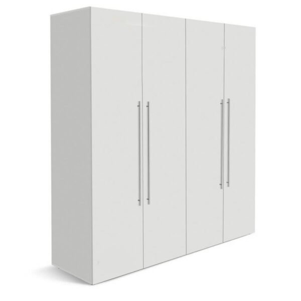 Armoire 4 Battants Bois Blanc ARB004