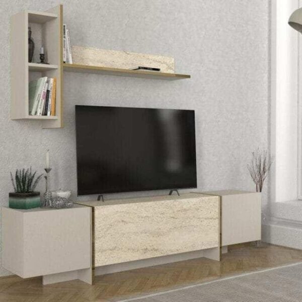 Meuble Téléviseur Beige T805