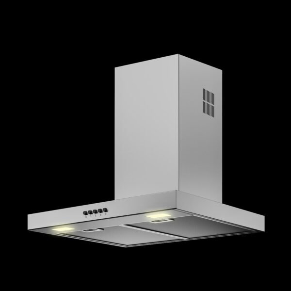 HOTTE DE CUISINE 60X60 BEKO ASPIRANTE GRIS BHCB61622BXH