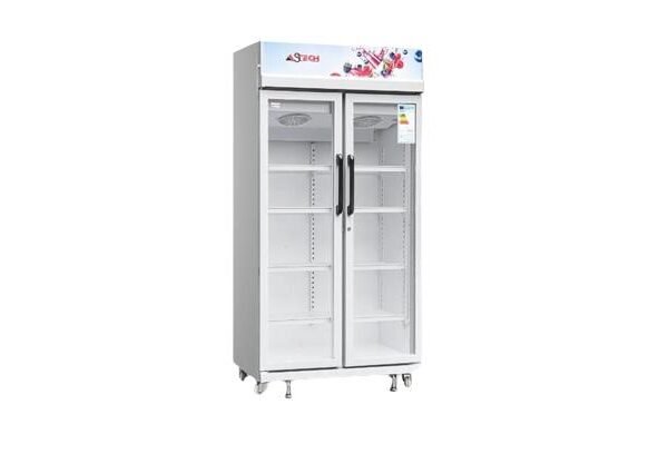 REFRIGERATEUR ASTECH VITRINE VERTICAL 600L 2PORTES FV590V