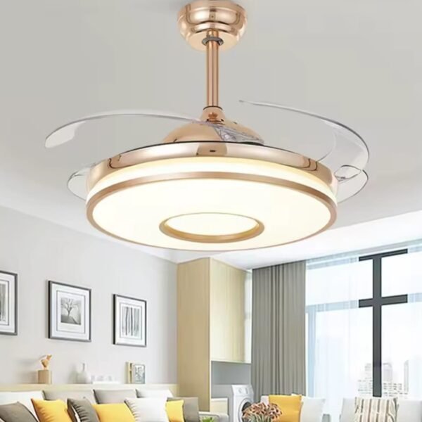 Ventilateur Plafonnier avec Lampe de Haute Éclairage