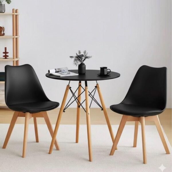 Tête à tête Scandinave Noire Beige