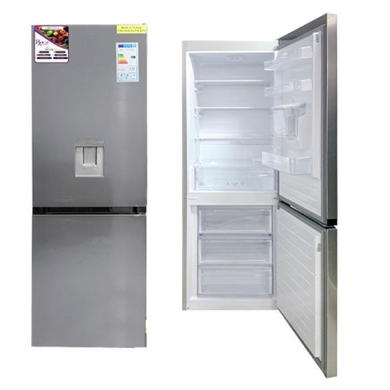 RÉFRIGERATEUR ROCH 360L 3TIROIRS AVEC FONTAINE GRIS 360BDB