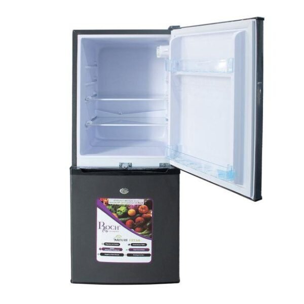 RÉFRIGERATEUR ROCH 108L 2TIROIRS GRIS RFR145DBW