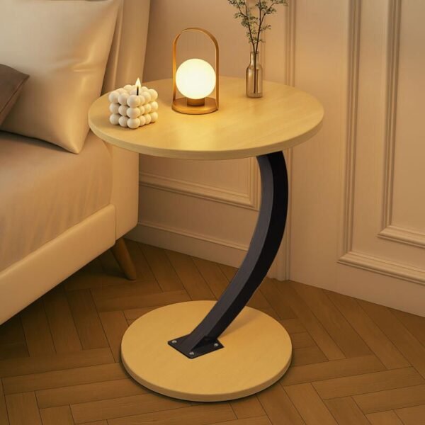 Table d’Appoint en Bois Beige