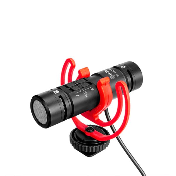 Micro à condensateur à double capsule - Directivité cardioïde - Jack 3.5 mm TRS/TRRS