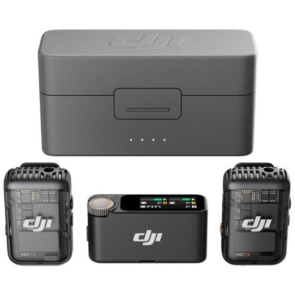 Microphone pour professionnel - écran OLED 1" - réduction intelligente du bruit