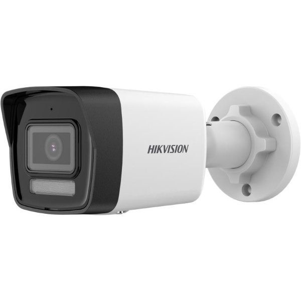 Oeil Caméra IP Bullet Fixe Extérieur 4MPSmart Hybrid Light Avec Microphone intégré, DS-2CD1043G2-LIU(F)