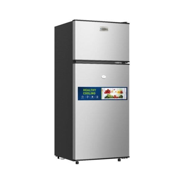 REFRIGERATEUR DESKA BAR 2PORTES PM GRIS TM103DK