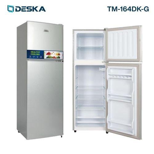 REFRIGERATEUR DESKA PORTES MM GRIS TM164DK