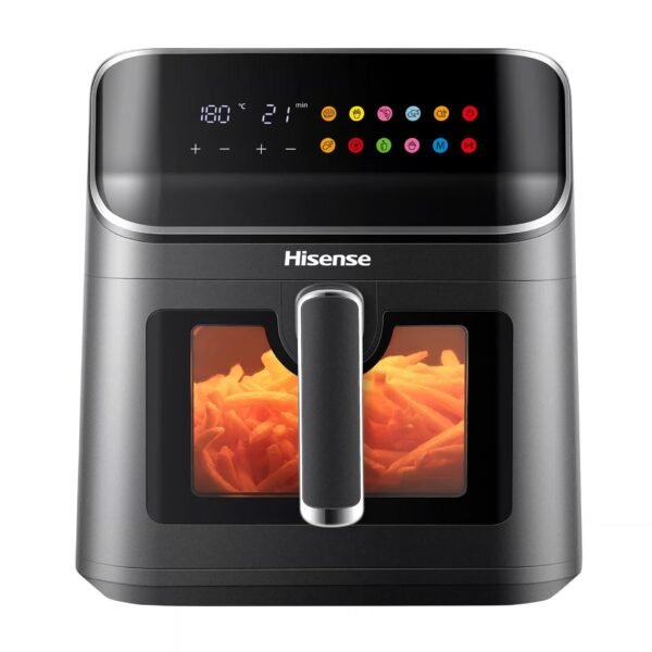 AIR FRYER HISENSE 6.7LITRES FENETRE VISIBLE NOIR HO6AFBS2S3