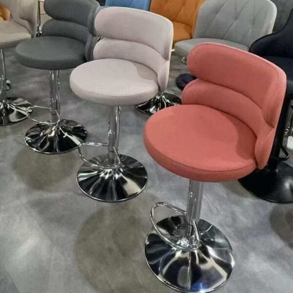 Chaise Haute pour Salon de Coiffure Rose 604
