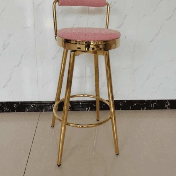 Chaise Haute pour Cuisine Américaine Rose
