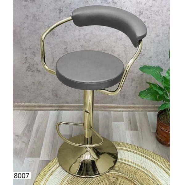 Chaise Haute Rotative en Gris