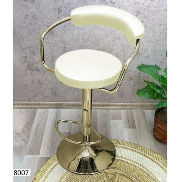 Chaise Haute Rotative en Beige