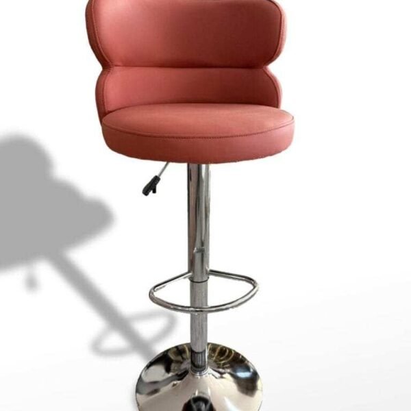 Chaise Haute Rotative en Rose