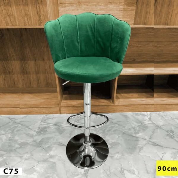Chaise Haute pour Salon de Coiffure en Vert