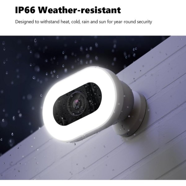 Caméra IP Wi-Fi extérieur 4K UHD | Détection de personnes/véhicules/animaux domestiques basée sur l'IA - IPC-F88FIP-V2