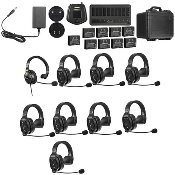 Système d'interphone sans fil Saramonic WiTalk-WT9S pour 9 personnes