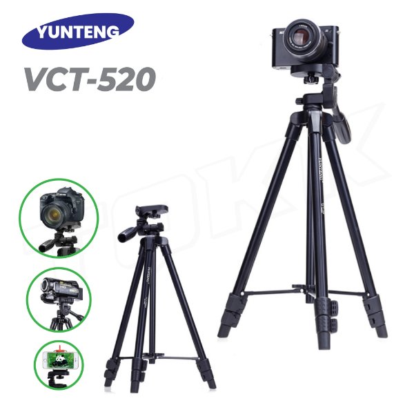 Trépied caméra et téléphone VCT-520