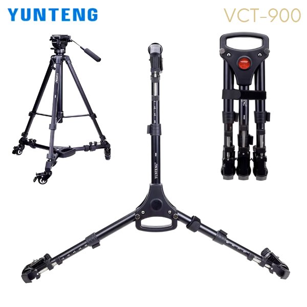 Trépied caméra Professionnel Pliable et Verrouillable VCT-900