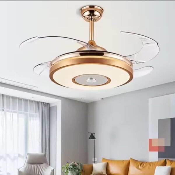 Ventilateur Plafonnier avec Lampe de Haute Éclairage