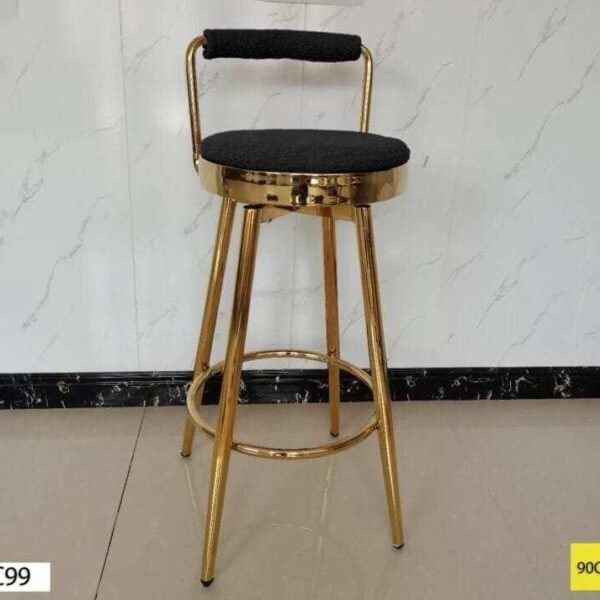 Chaise Haute pour Cuisine Américaine Noire