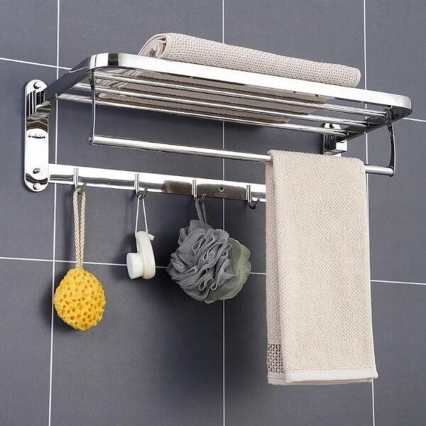 Étagère Salle de Bain en Inox