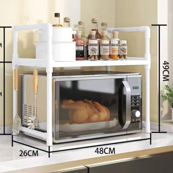 Etagère Micro ondes Un Niveaux en Fer Blan