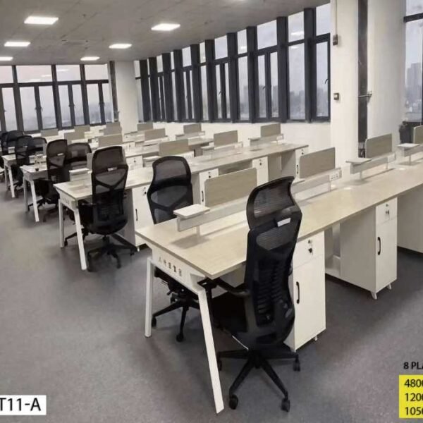Station de Travail 8 Places Beige WT11-A